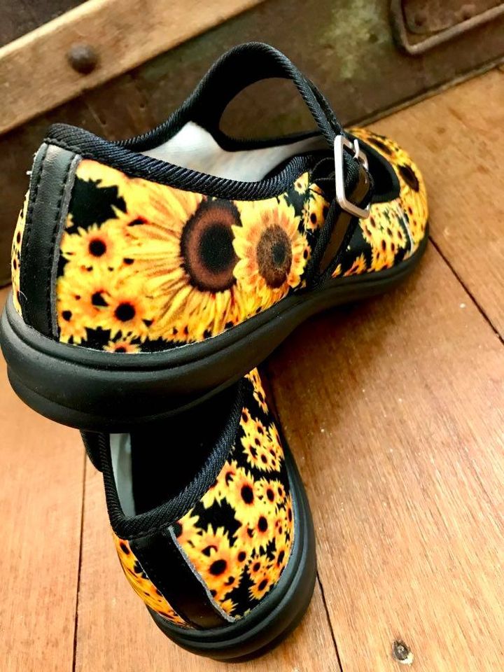 Sunflowers - Mary Jane Shoes - Little Goody New Shoes Australia