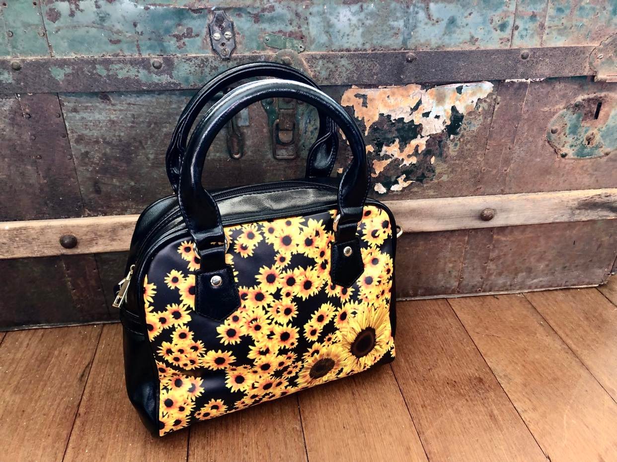 Sunflowers - Shoulder Handbag