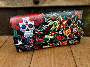 Tattoo - Tri-fold Wallet - Little Goody New Shoes Australia