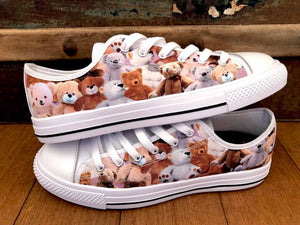 Teddy Bear - Low Top Shoes