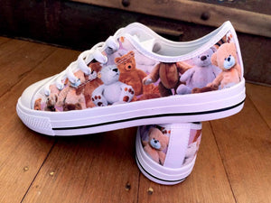 Teddy Bear - Low Top Shoes