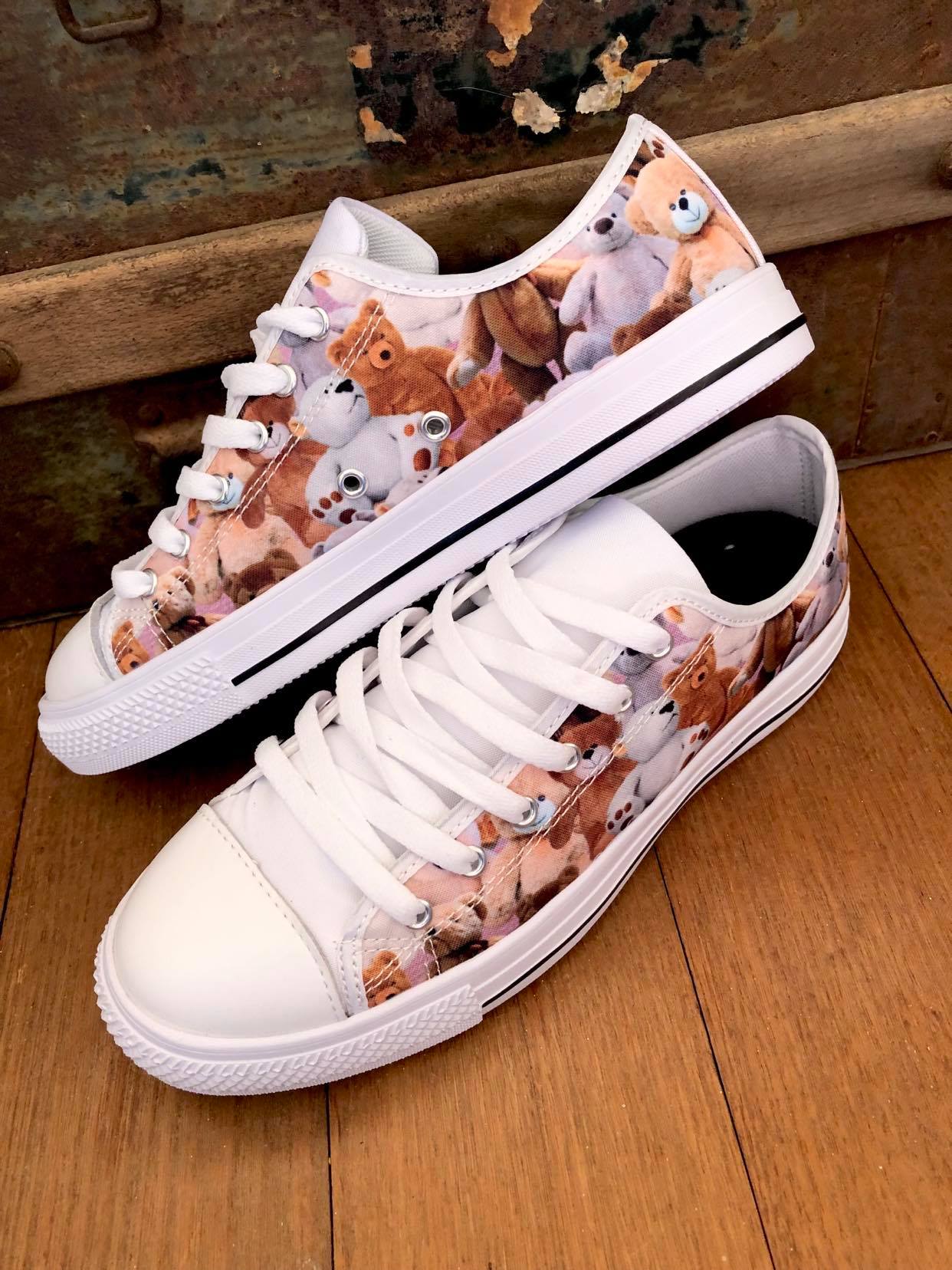 Teddy Bear - Low Top Shoes