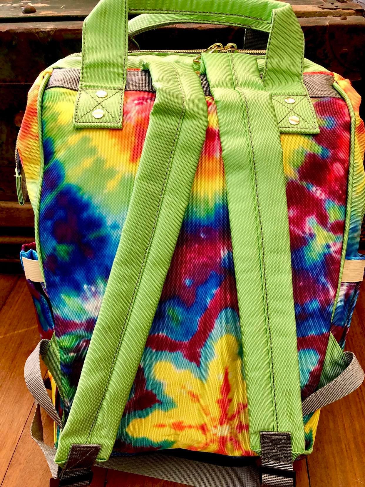 Tie Dye - Multi-Function Backpack Nappy Bag