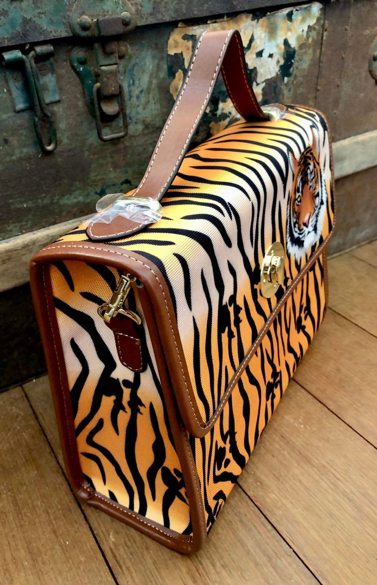 Tiger - Waterproof Canvas Handbag