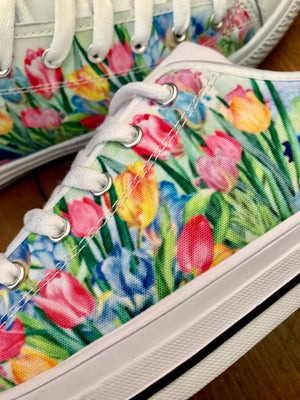 Tulips - Low Top Shoes