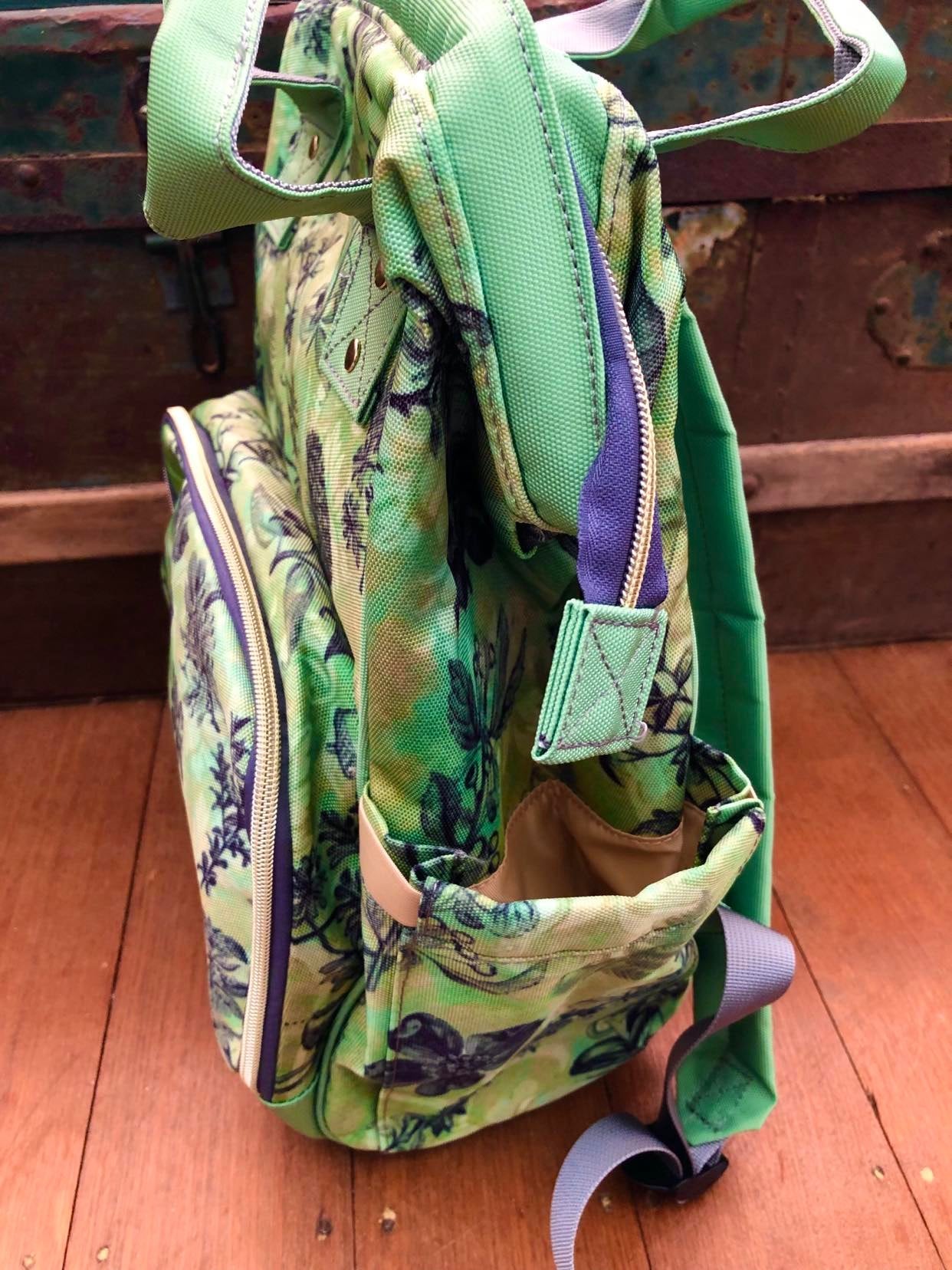 Vintage Botanical - Multi-Function Backpack Nappy Bag
