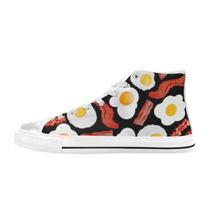 Bacon and Eggs - High Top Shoes