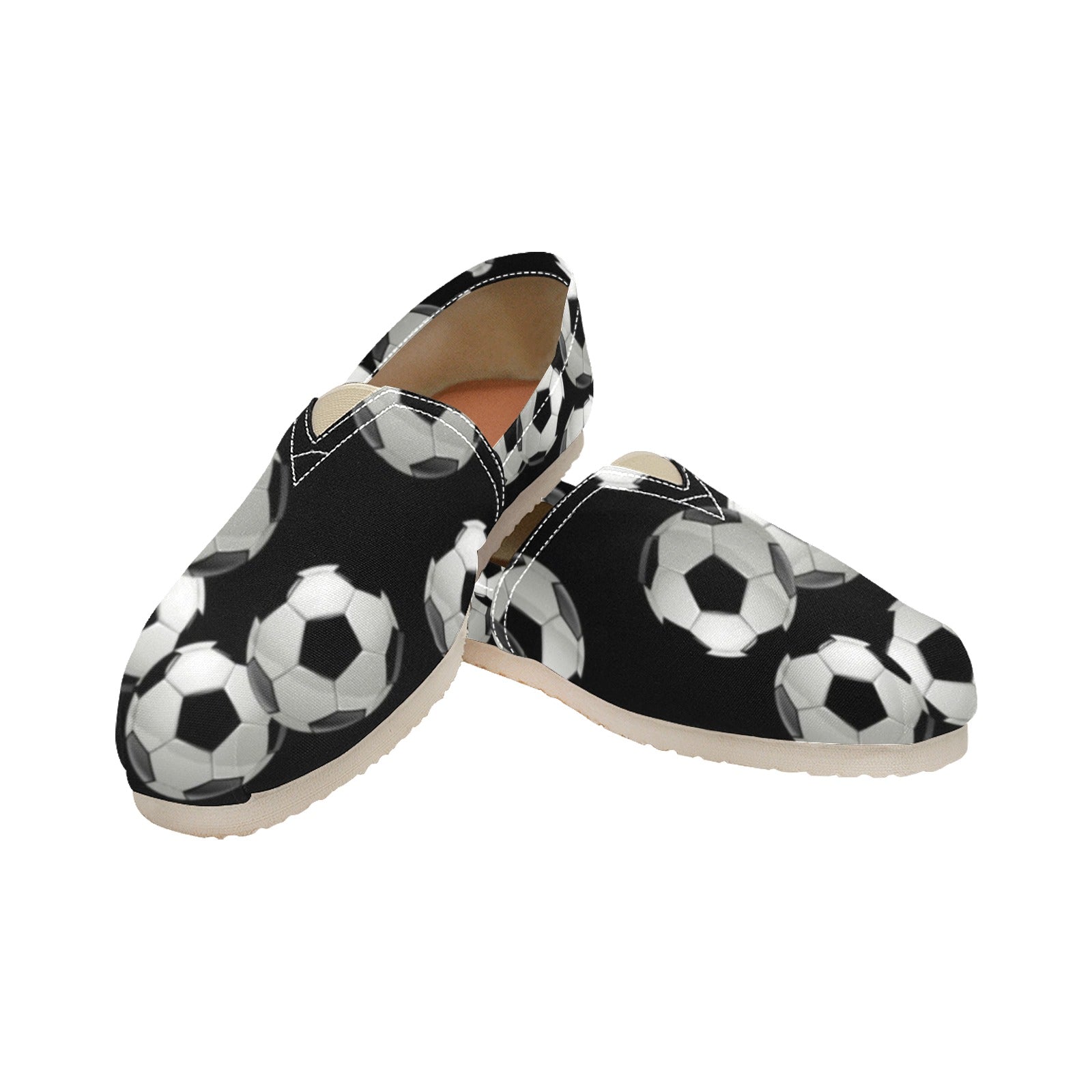 Soccer - Casual Canvas Slip-on Shoes