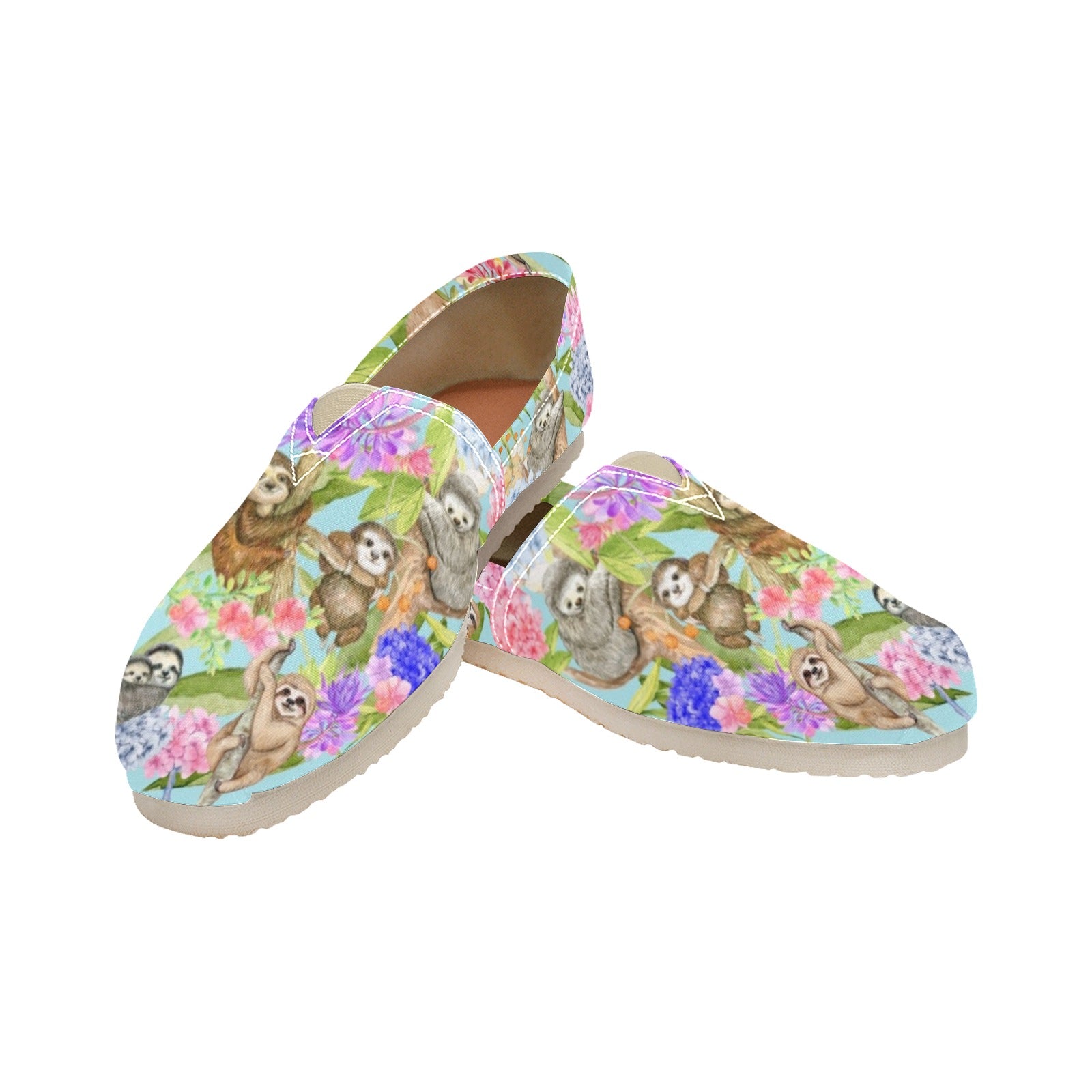 Sloth - Casual Canvas Slip-on Shoes