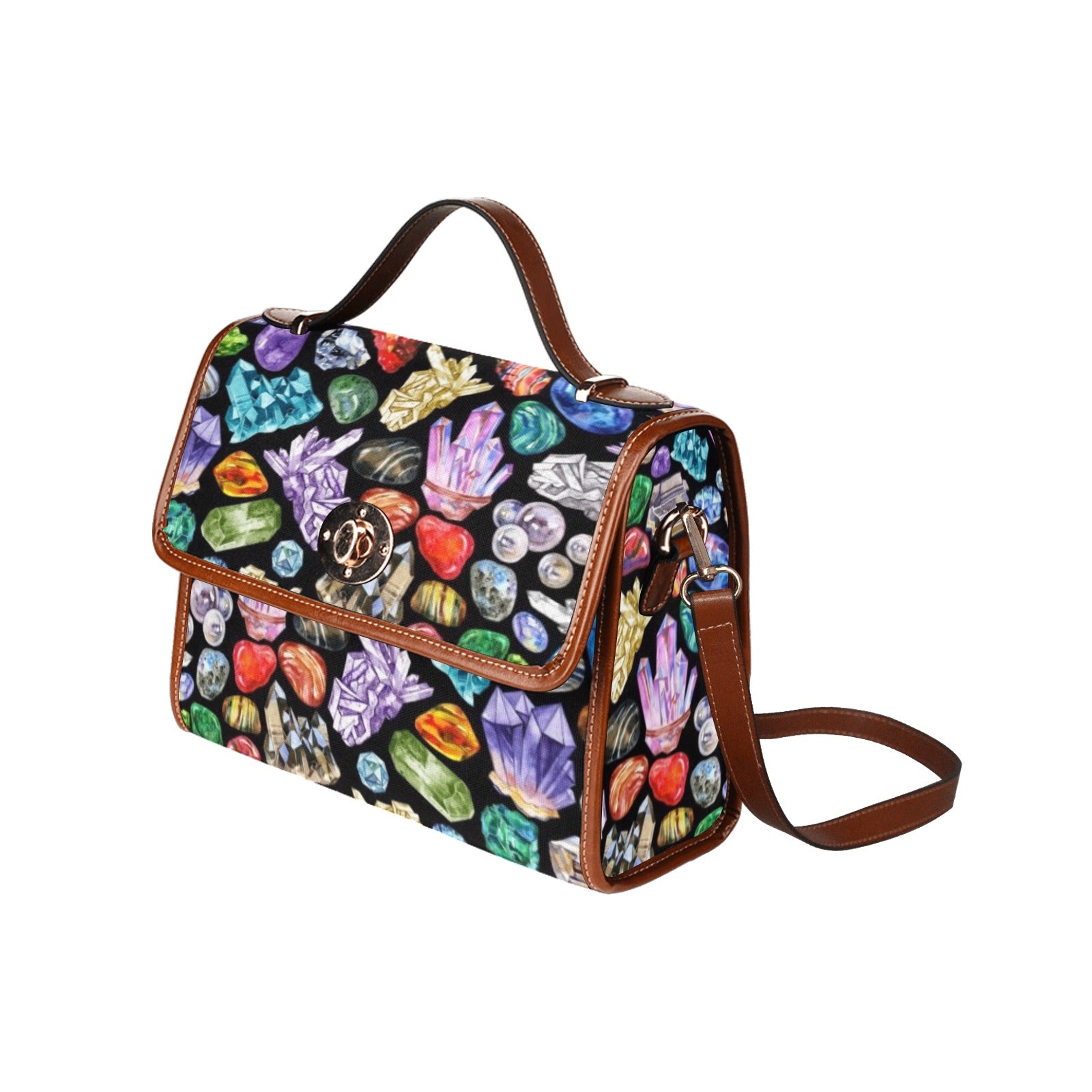 Gemstones - Waterproof Canvas Handbag