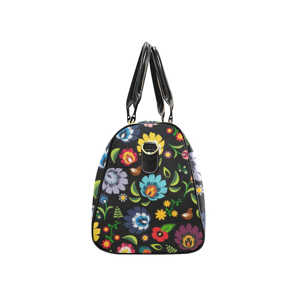 Polish Folk Flowers - Overnight Travel Bag