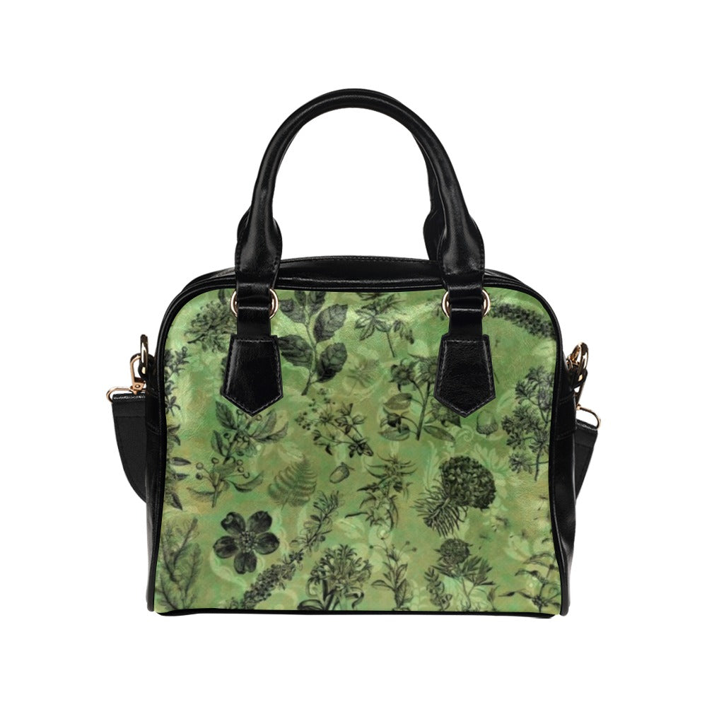 Vintage Botanical - Shoulder Handbag