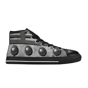 Grey Steel - High Top Shoes - Little Goody New Shoes Australia