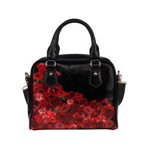 Roses Red - Shoulder Handbag