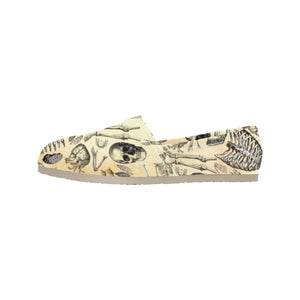 Vintage Anatomy - Casual Canvas Slip-on Shoes