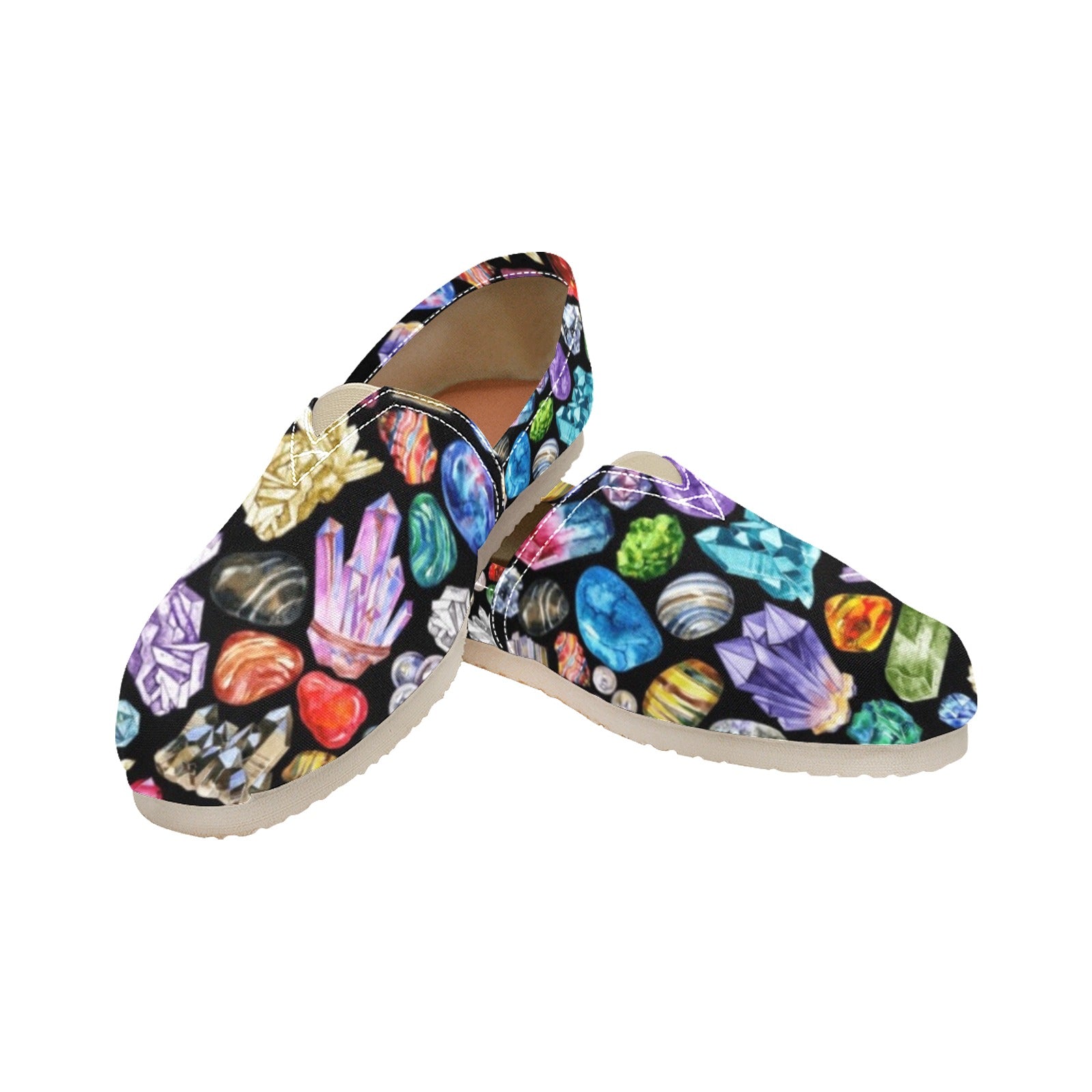 Gemstones - Casual Canvas Slip-on Shoes
