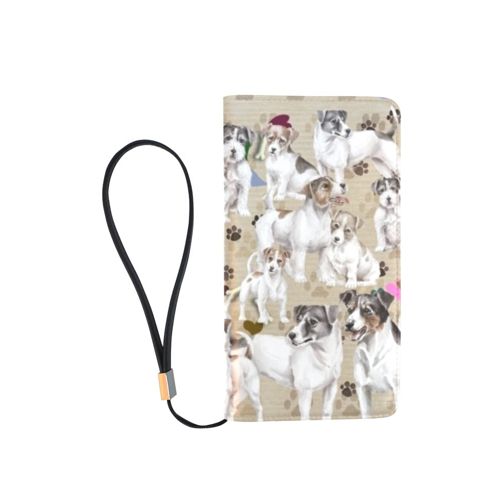 Jack Russell - Clutch Purse Large