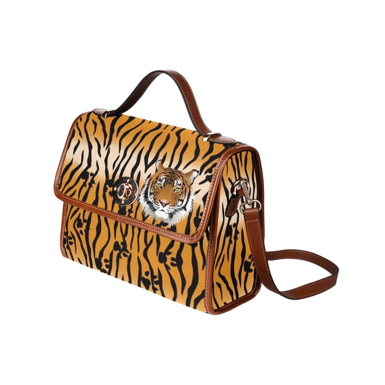 Tiger - Waterproof Canvas Handbag