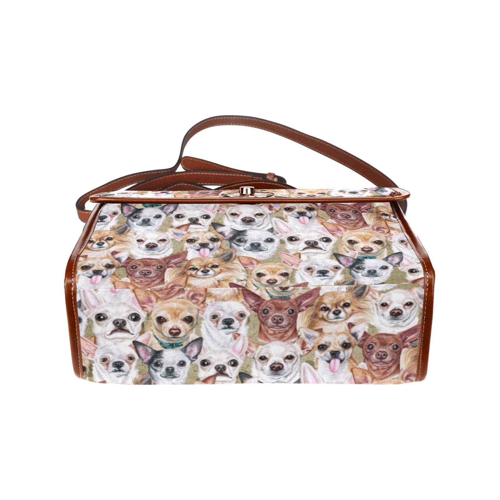 Chihuahua - Waterproof Canvas Handbag
