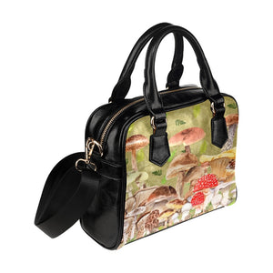 Mushrooms - Shoulder Handbag