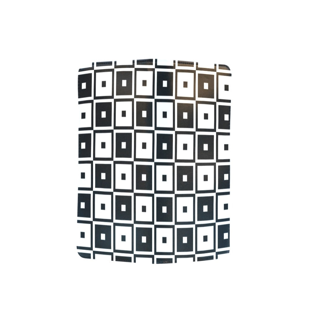 Black & White Squares - Clutch Purse Large