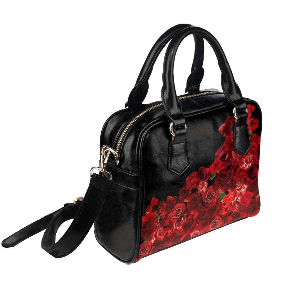 Roses Red - Shoulder Handbag