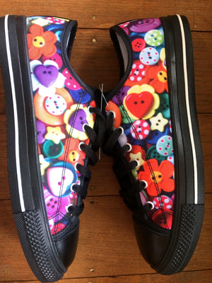 Buttons - Low Tops - Little Goody New Shoes Australia