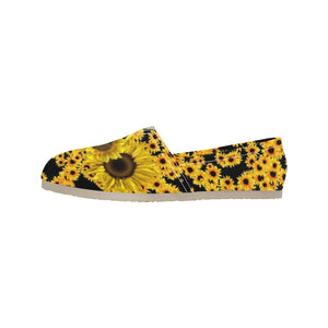Sunflowers - Casual Canvas Slip-on Shoes