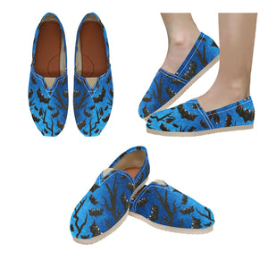 Bats - Casual Canvas Slip-on Shoes