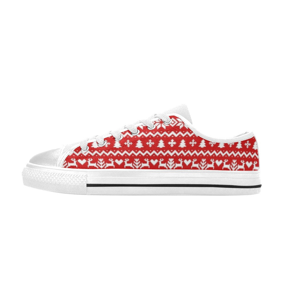 Xmas Sweater - Low Top Shoes