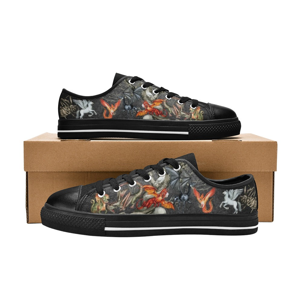 Magical Creatures - Low Top Shoes