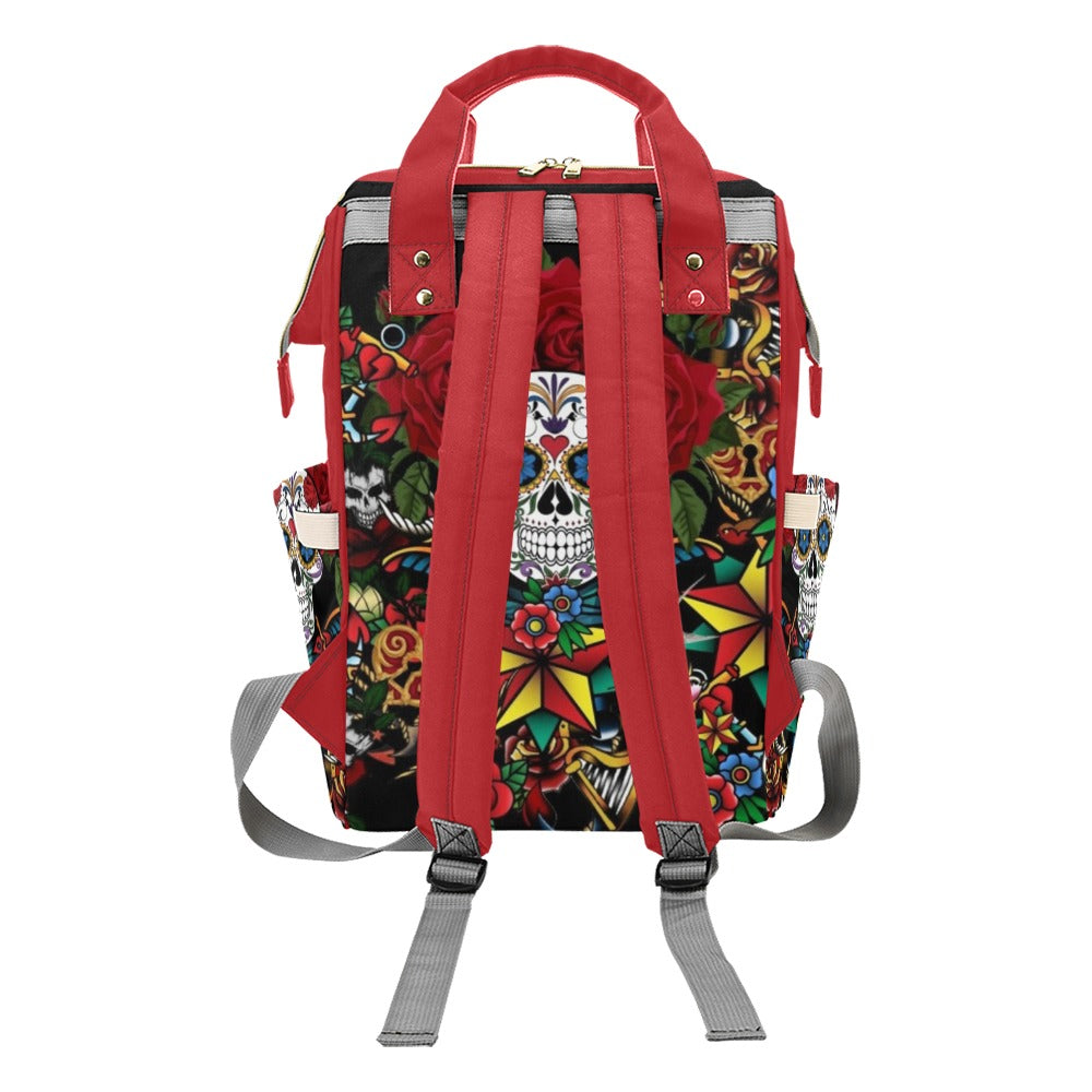 Tattoo - Multi-Function Backpack Nappy Bag