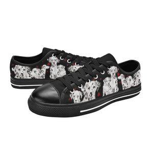 Dalmatian - Low Top Shoes