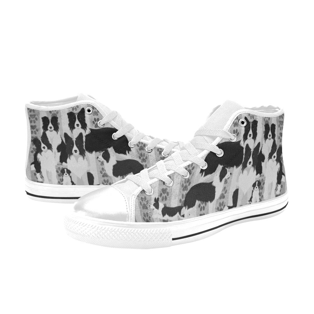 Border Collie - High Top Shoes