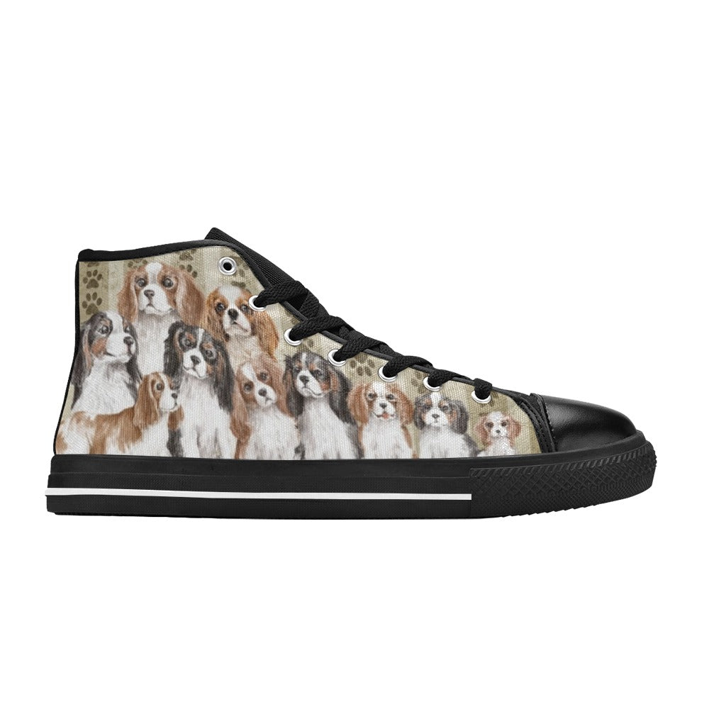 King Charles Cavalier - High Top Shoes