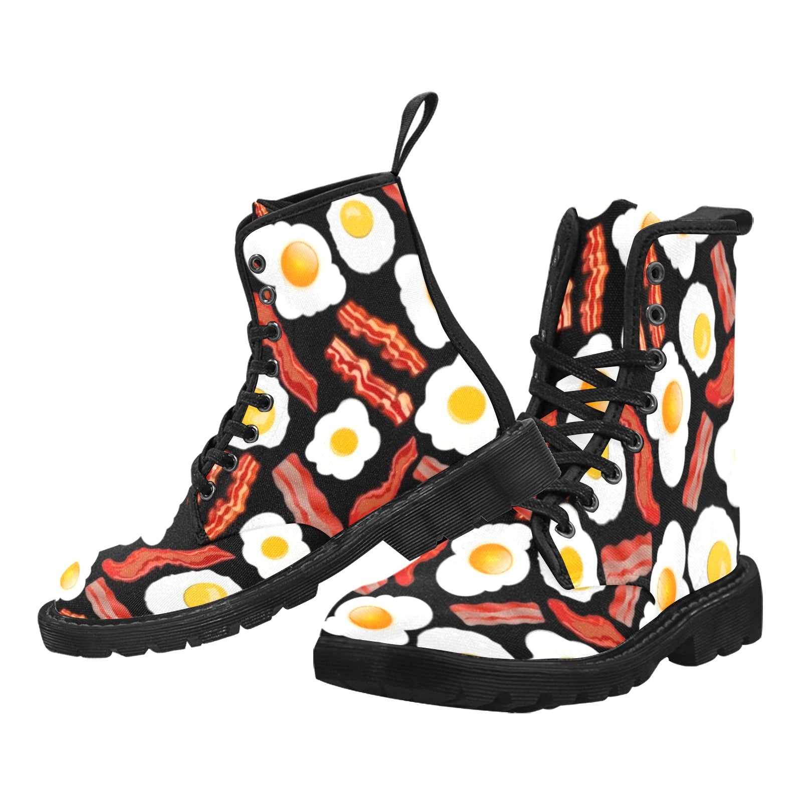 Bacon and Eggs - Canvas Boots