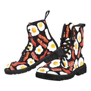 Bacon and Eggs - Canvas Boots