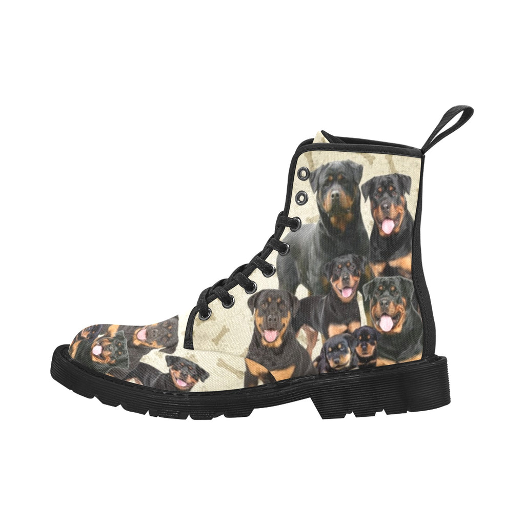Rottweiler - Canvas Boots