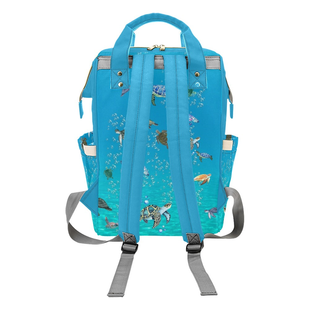 Turtle - Multi-Function Backpack Nappy Bag