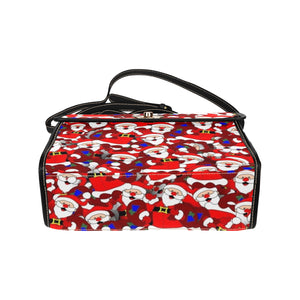Santa - Waterproof Canvas Handbag