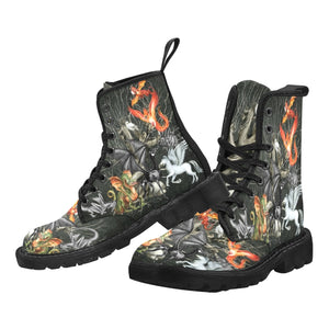 Magical Creatures - Canvas Boots
