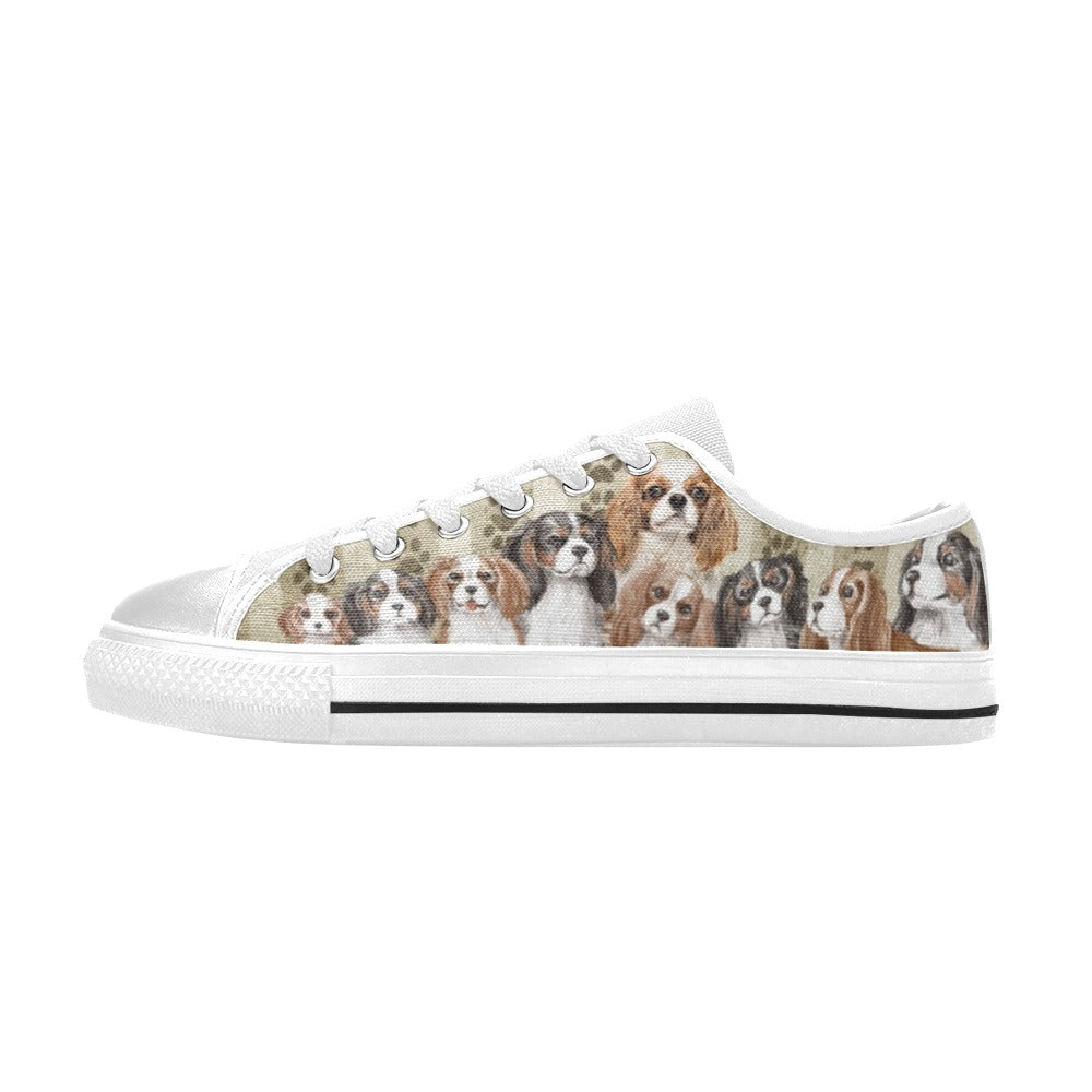King Charles Cavalier - Low Top Shoes