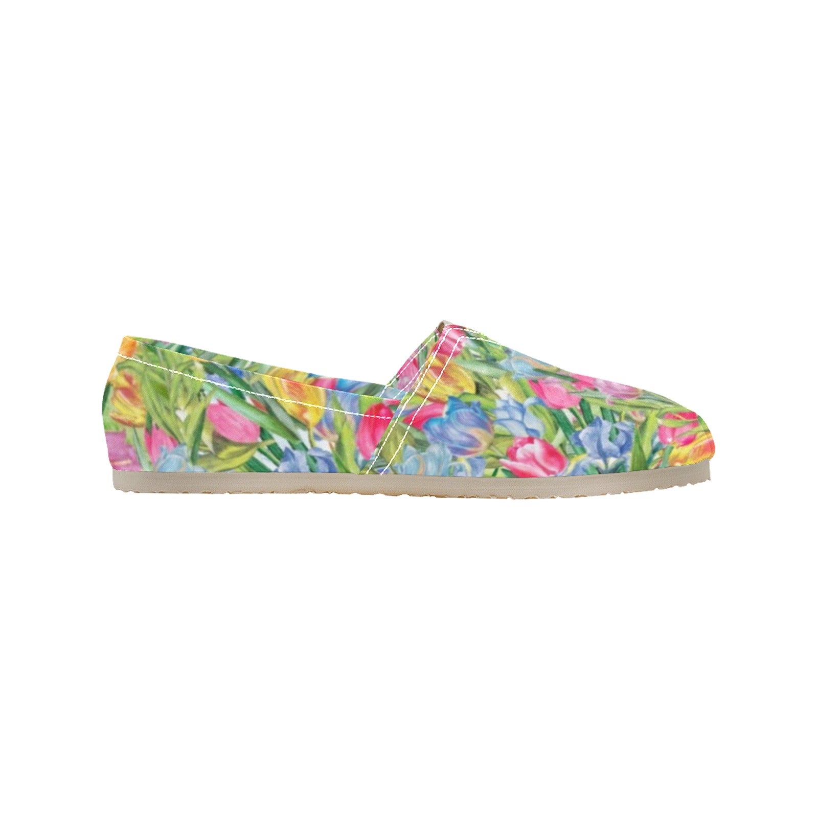 Tulips - Casual Canvas Slip-on Shoes