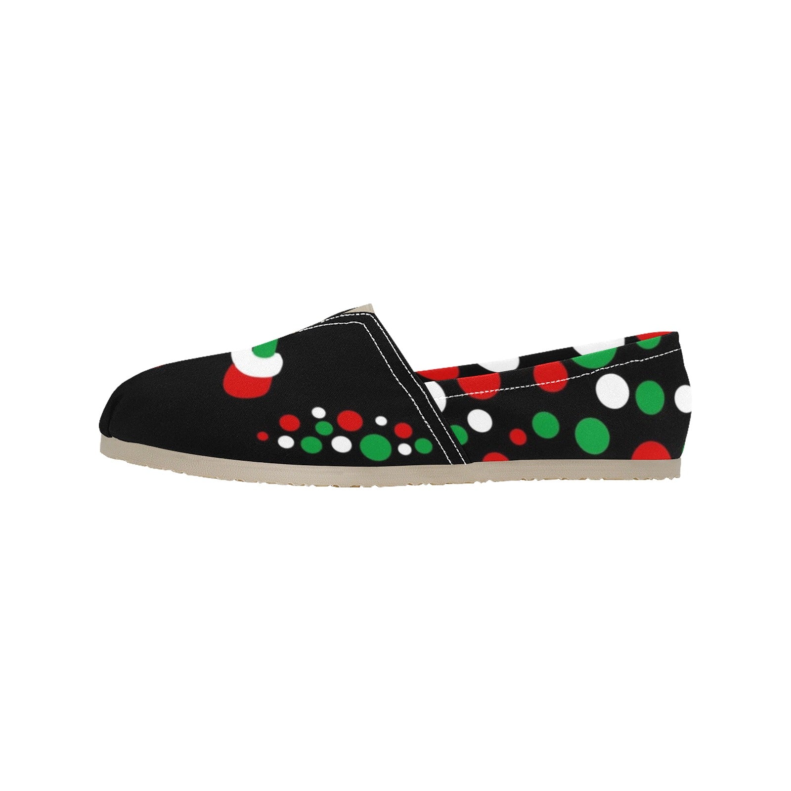 Xmas Blah - Casual Canvas Slip-on Shoes