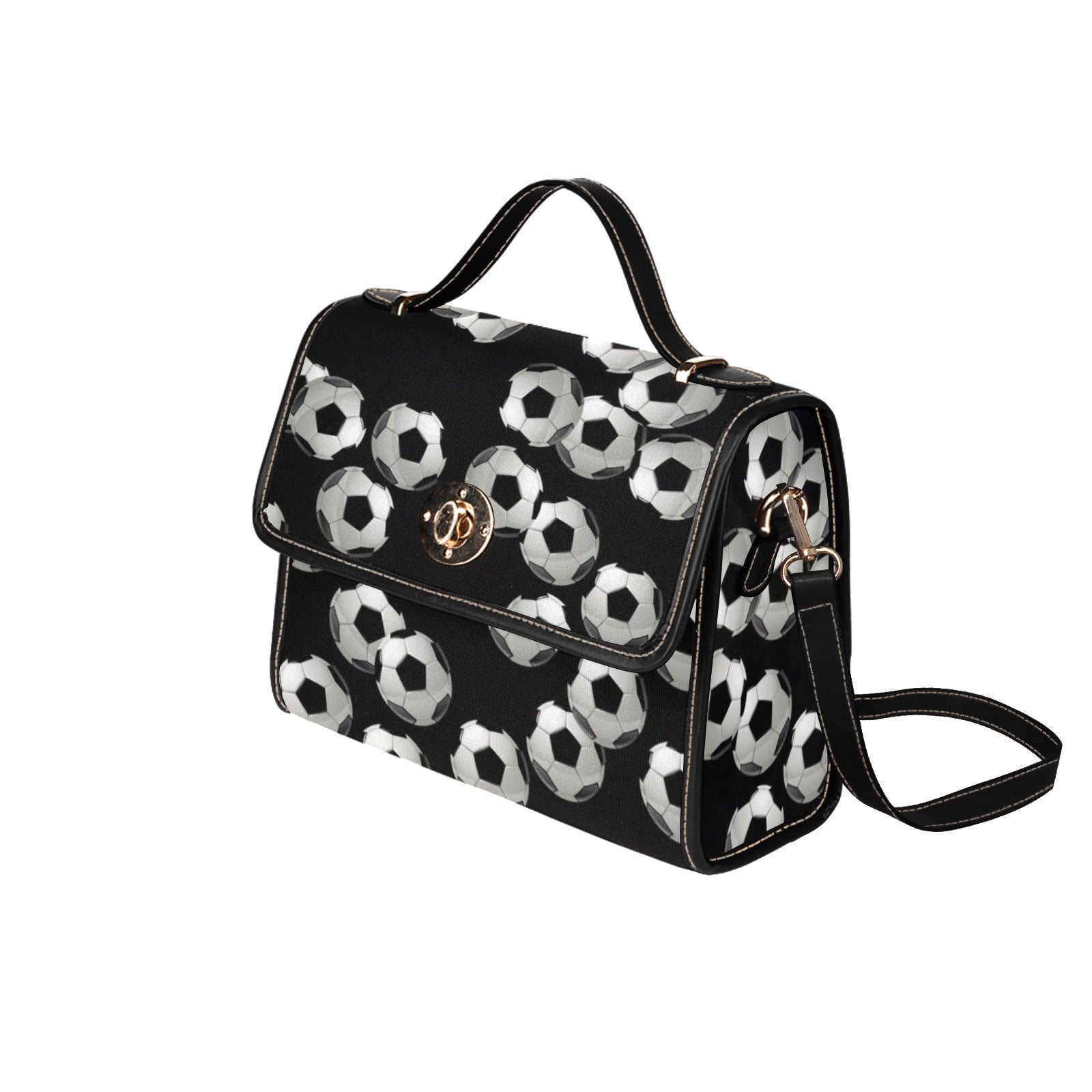 Soccer - Waterproof Canvas Handbag