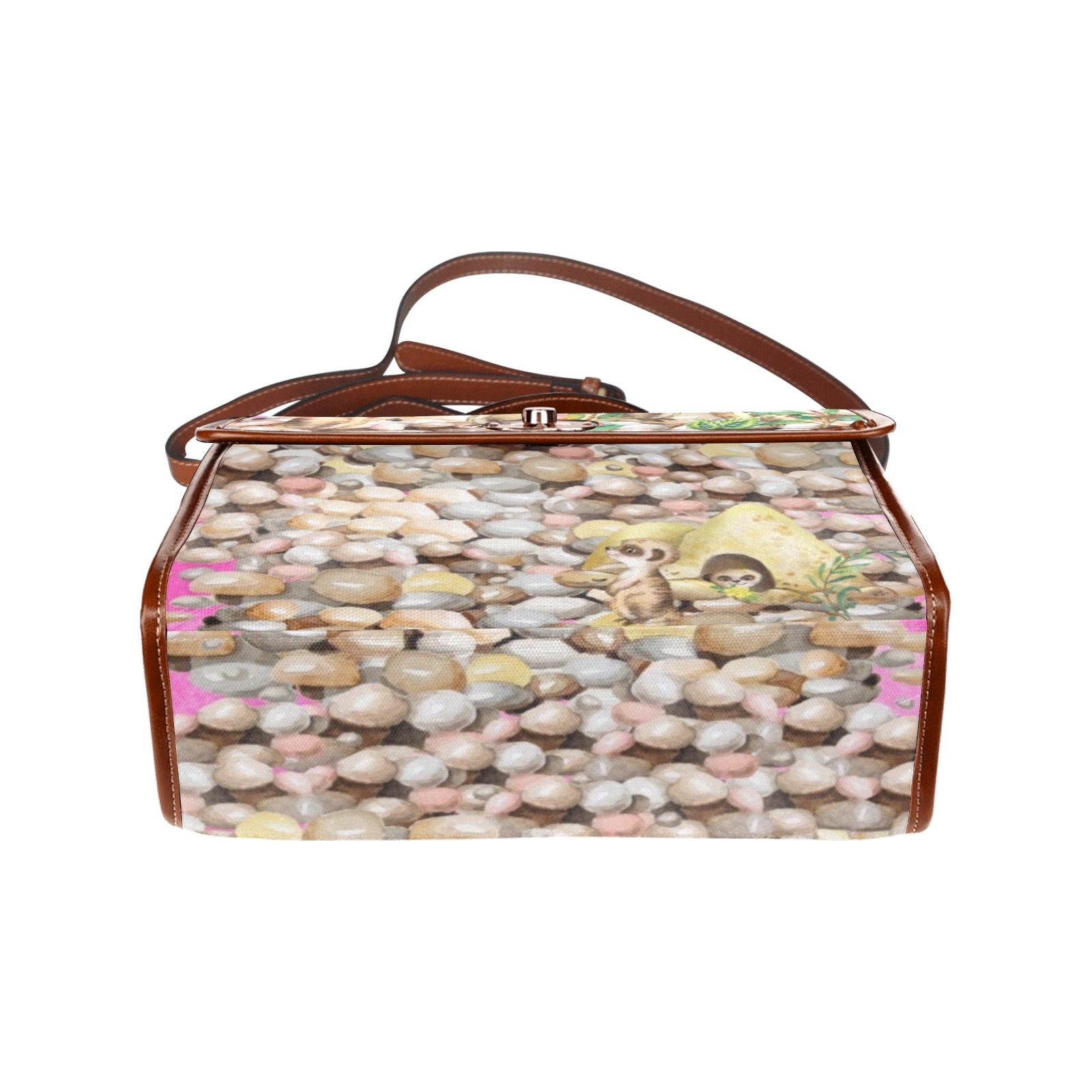 Meerkats - Waterproof Canvas Handbag