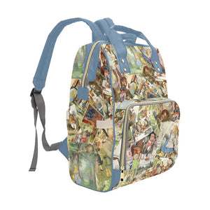 Vintage Alice - Multi-Function Backpack Nappy Bag