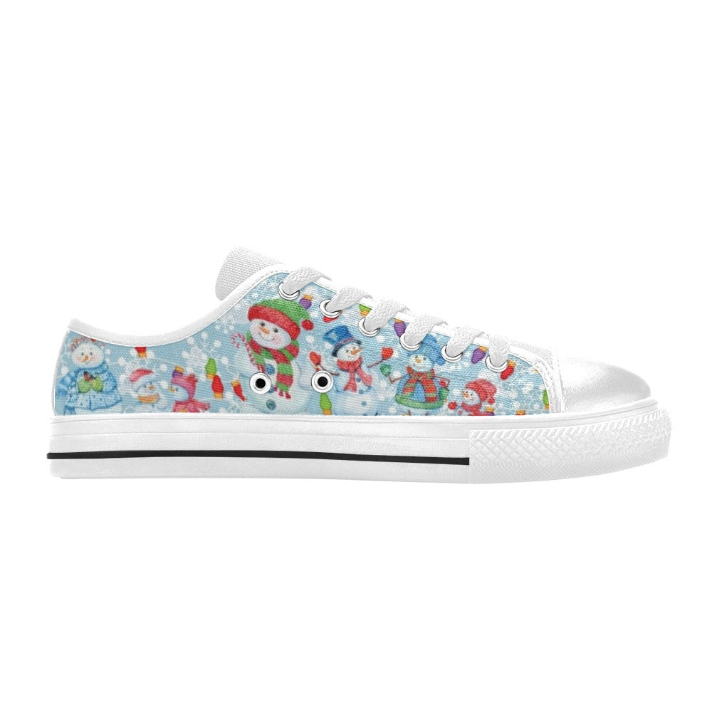 Snowmen - Low Top Shoes - Little Goody New Shoes Australia