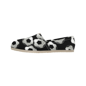 Soccer - Casual Canvas Slip-on Shoes