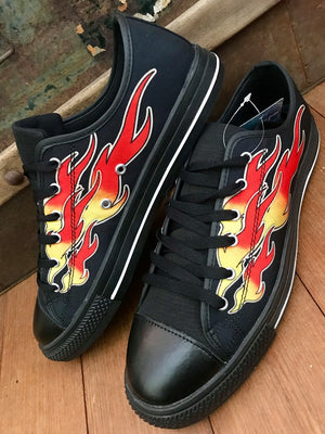 Flames - Low Tops - Little Goody New Shoes Australia